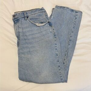 Abercrombie 90s Straight Ultra High Rise Jeans